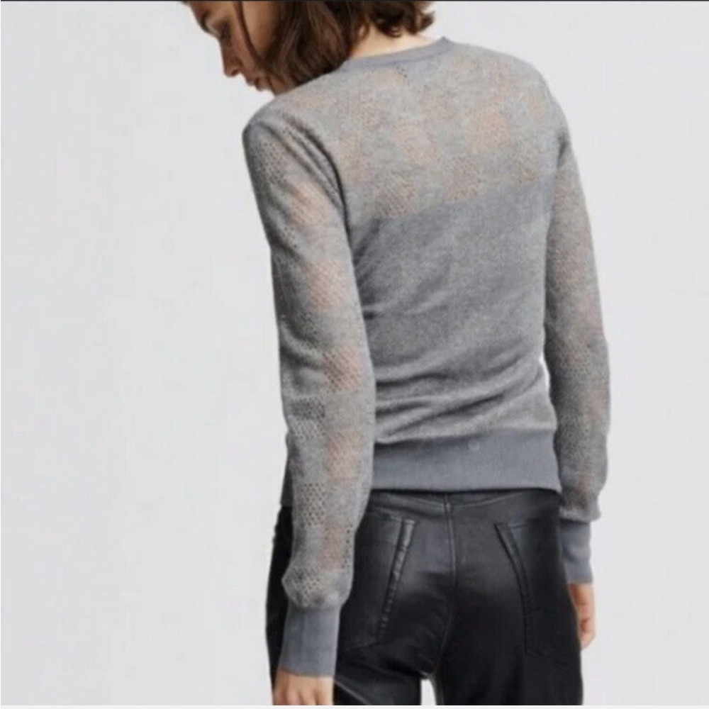 Rag & Bone Charlotte Alpaca Crew - Picture 3 of 11